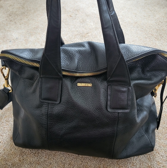 Louise et cie black lucie leather convertible bag - Picture 13 of 15